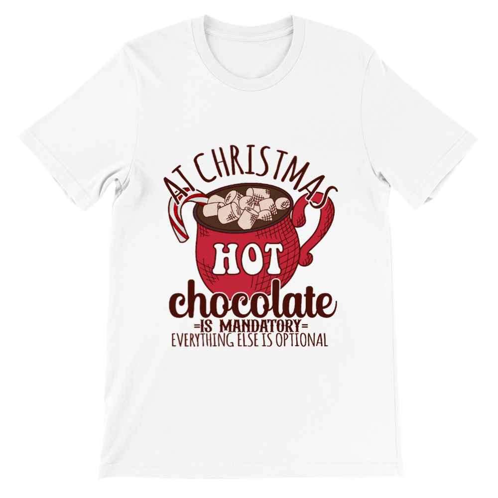 Hot Chocolate At Christmas Tee